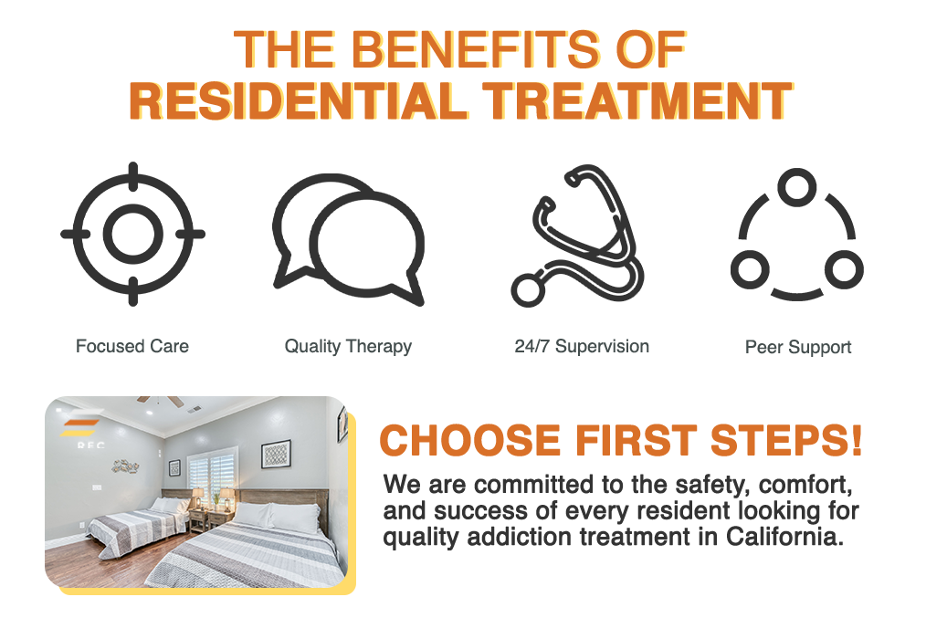 The benefits of residential treatment at First Steps Recovery